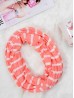 Jersey Striped Double Loop Scarf Jersey Striped Double Loop Scarf